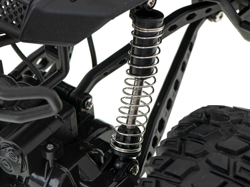 Ikonka RC automobilis Rock Crawler 2.4GHz 1:8 51cm juodas