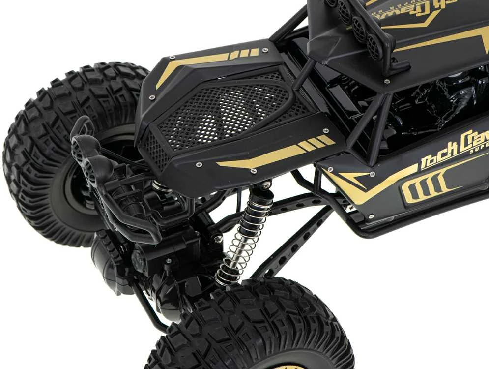 Ikonka RC automobilis Rock Crawler 2.4GHz 1:8 51cm juodas