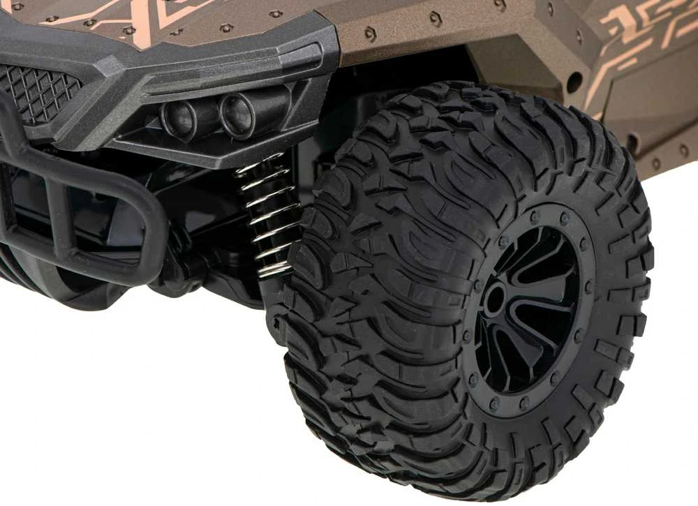 Ikonka RC visureigis drifto automobilis 20 km/h rudas
