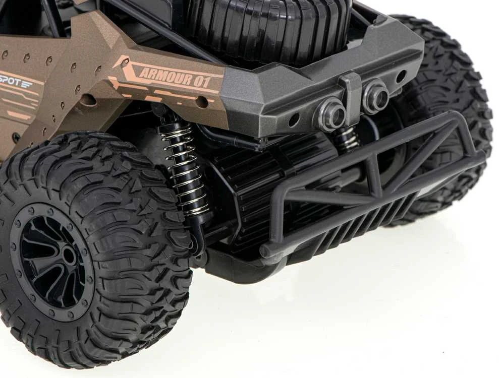 Ikonka RC visureigis drifto automobilis 20 km/h rudas