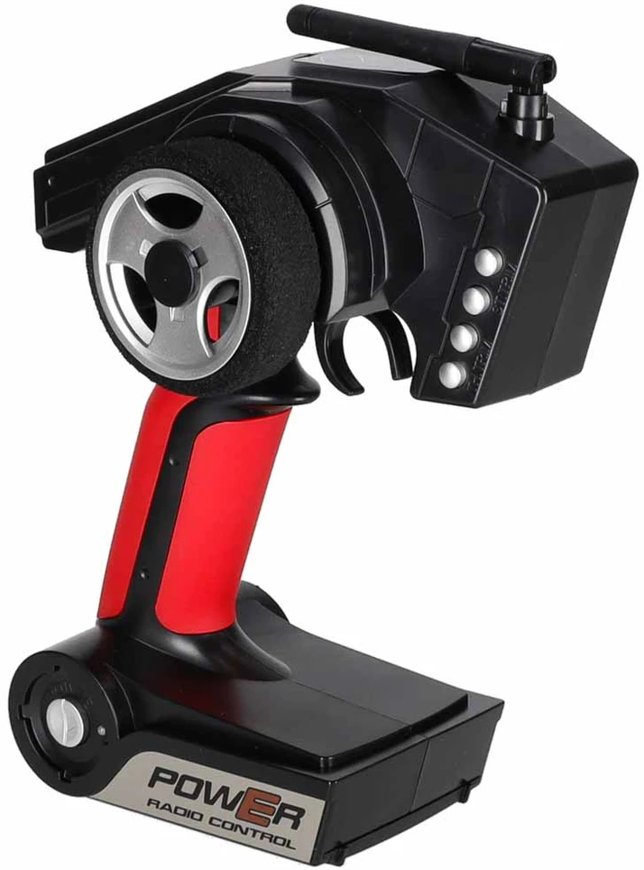 RC driftinis automobilis WLToys K969, 4WD, raudonas, juodas ir sidabrinis, 18 × 8 × 5 cm