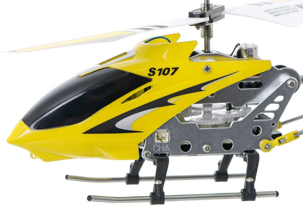 SYMA S107G RC sraigtasparnis geltonos spalvos