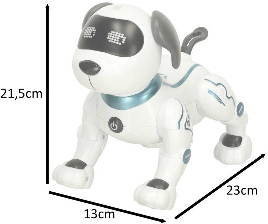 RC robotas šuo šokinėja vaikšto