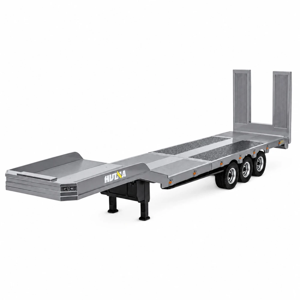 Huina RC sunkvežimis Scania 770S su priekaba, sidabrinis, 1:18