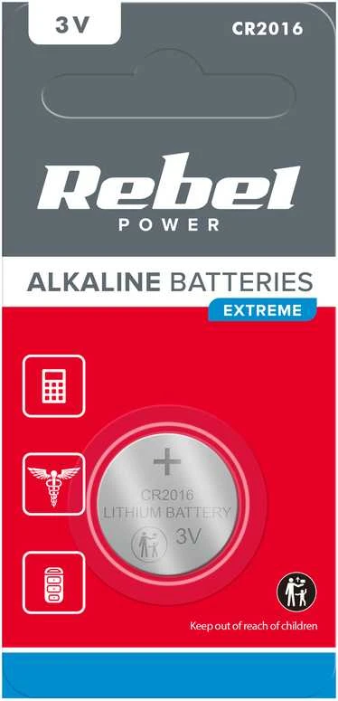 Vipow Baterija CR2016 Rebel EXTREME