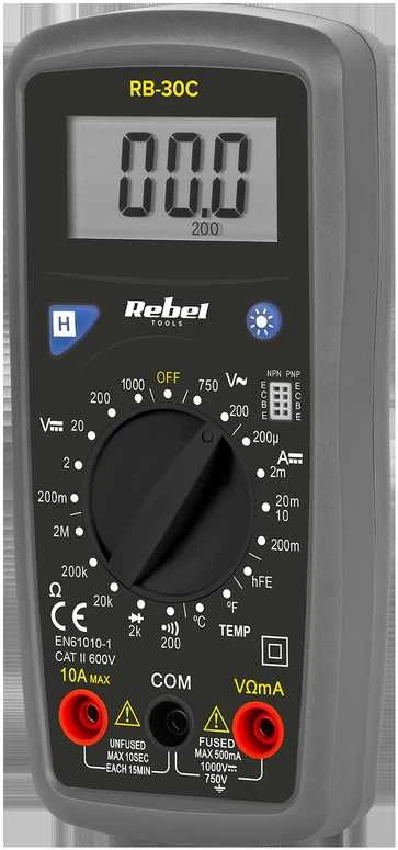 Universalus multimetras Rebel RB-30C