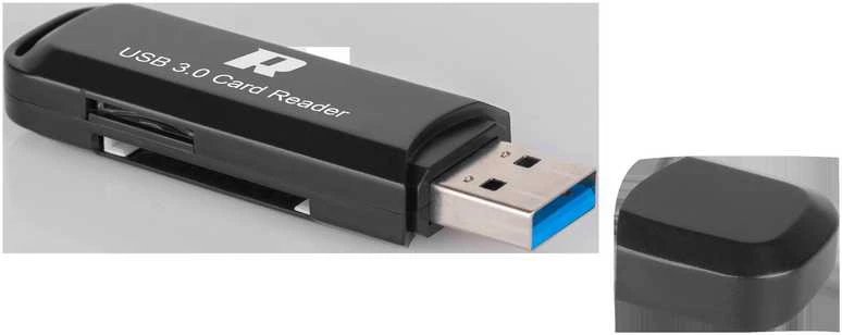 Rebel USB 3.0 atminties kortelių skaitytuvas r61