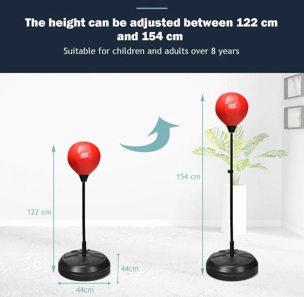 Refleksinis maišas su stovu 122–154 cm