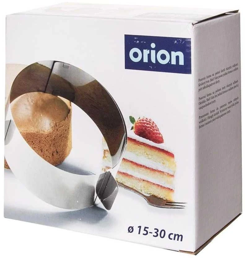 Orion Reguliuojama torto forma plieninė 15,5-29,5 cm