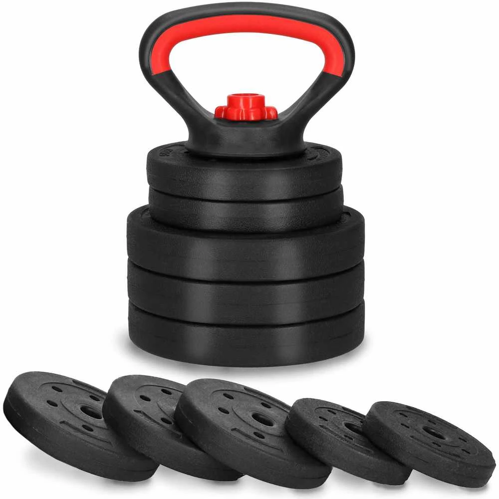 Reguliuojama svarmenų Springos 10 kg su 5 diskais