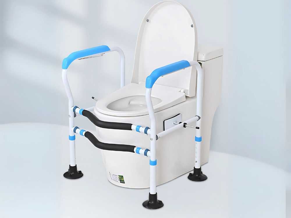 Reguliuojamas tualeto rėmas 60-70 cm