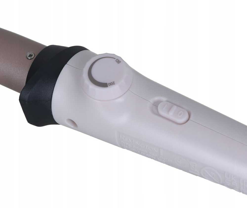 Remington CI4740 hair styling tool Curling wand Warm rusvai gelsvas, Juodas