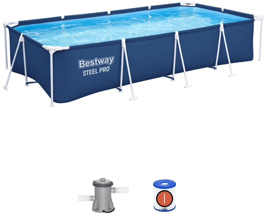 Baseino stovas 400x211x81cm Šeima 3 in 1 BESTWAY