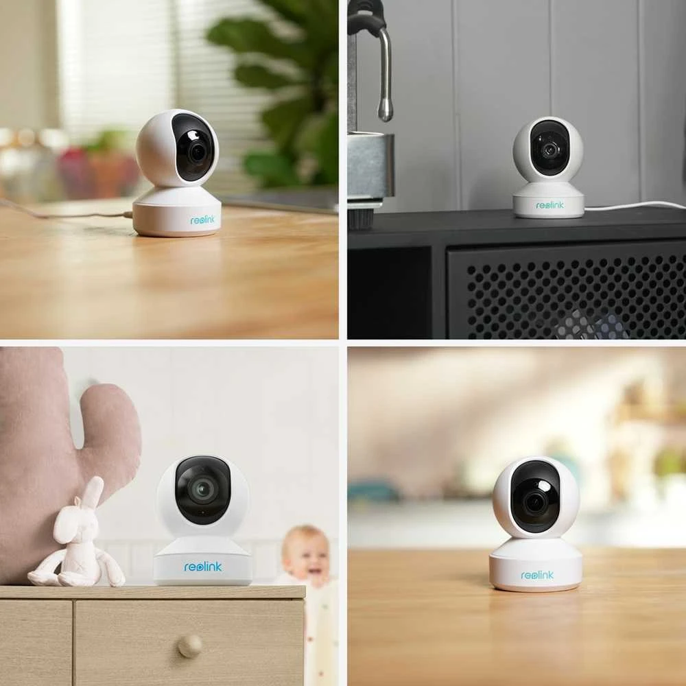 Vidinė apsaugos kamera Reolink E Series E340, baltos spalvos