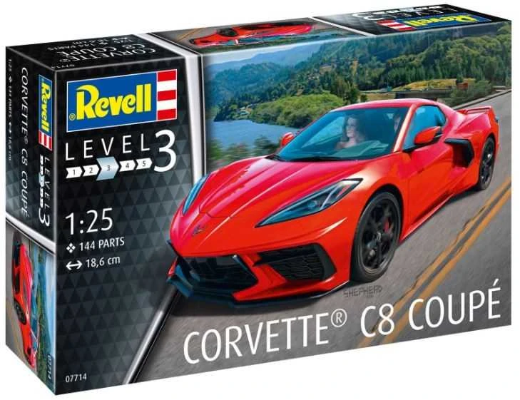 Revell – Chevrolet Corvette C8 Coupe, 1/25, 07714