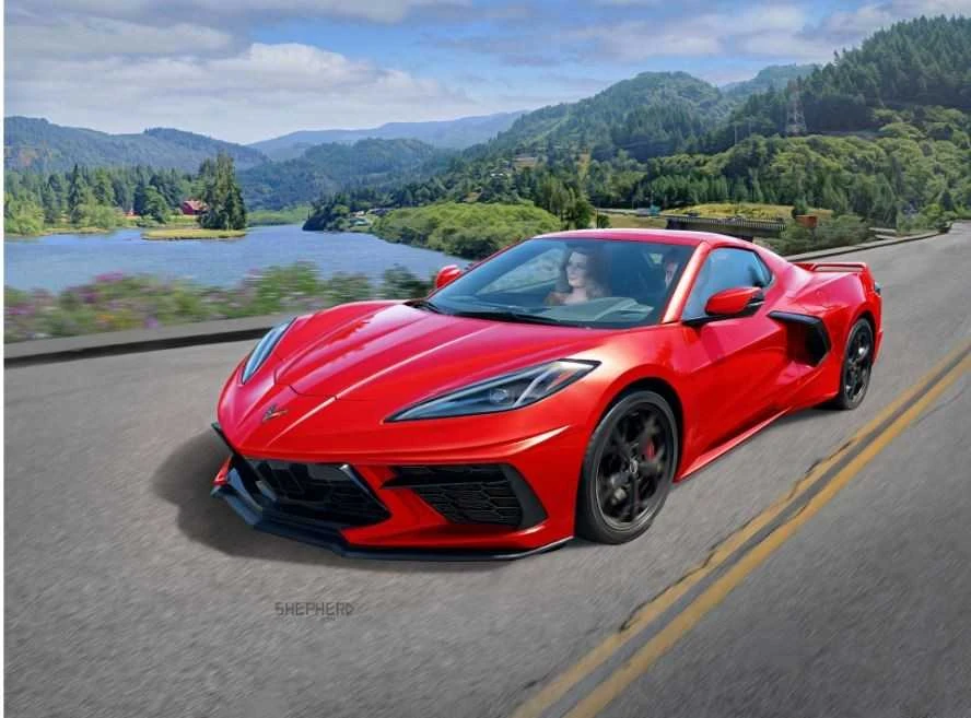 Revell – Chevrolet Corvette C8 Coupe, 1/25, 07714