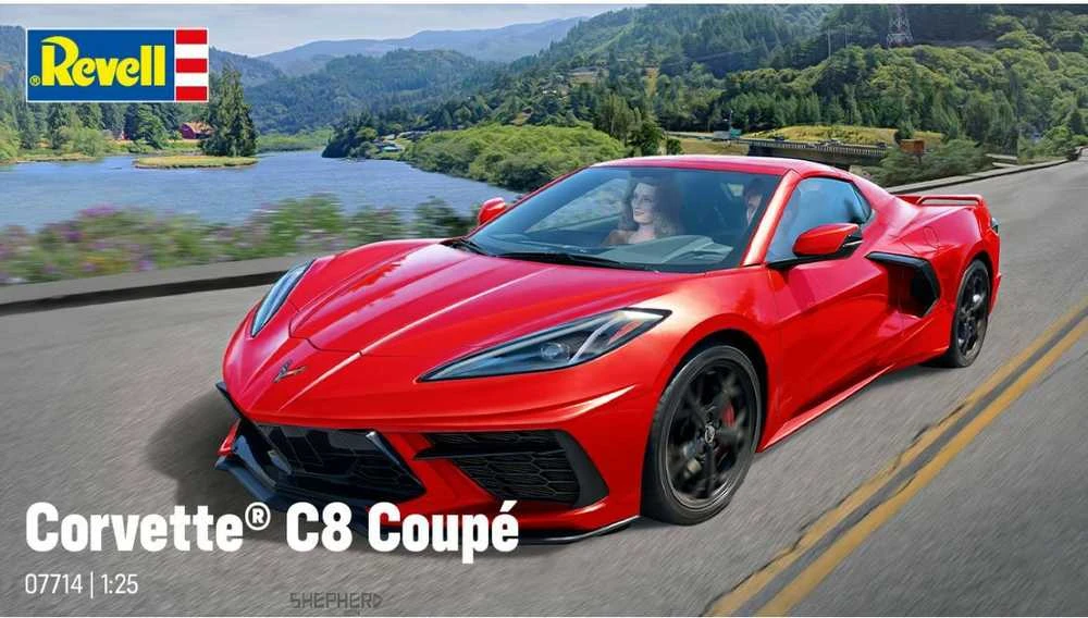 Revell – Chevrolet Corvette C8 Coupe, 1/25, 07714