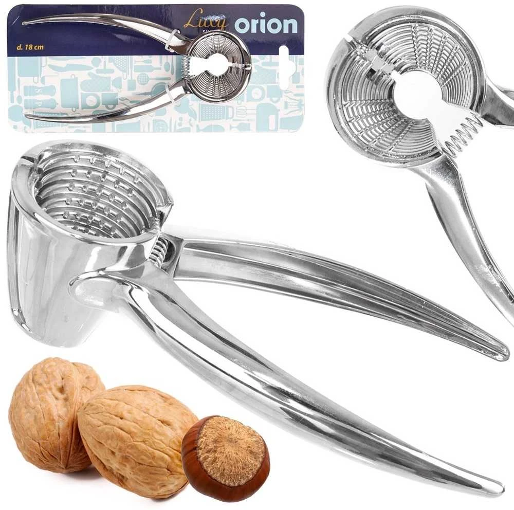 Orion Riešutų spaustukas LUXY 18 cm - chromuotas metalas, universalus naudojimas