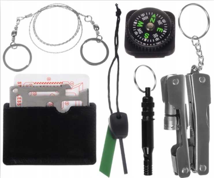 Iso Trade Išgyvenimo rinkinys Survival Kit 7in1