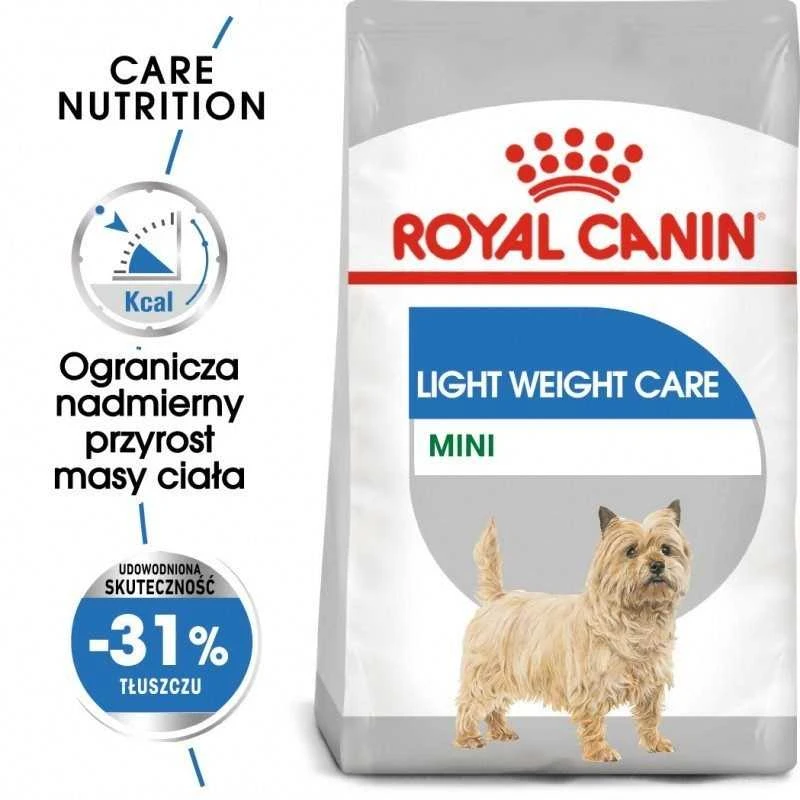 Royal Canin Mini Light Weight Care sausas maistas suaugusiems šunims, mažoms veislems su tendencją antsvoriui 3kg