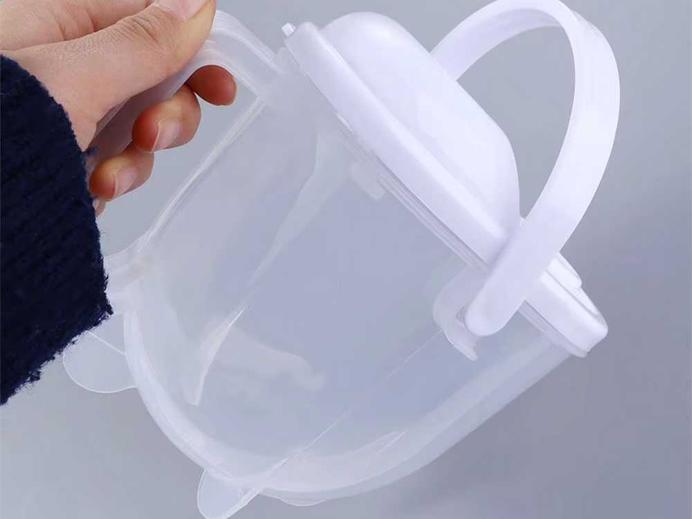 Ryžių plovimo indas su sieteliu, 1L