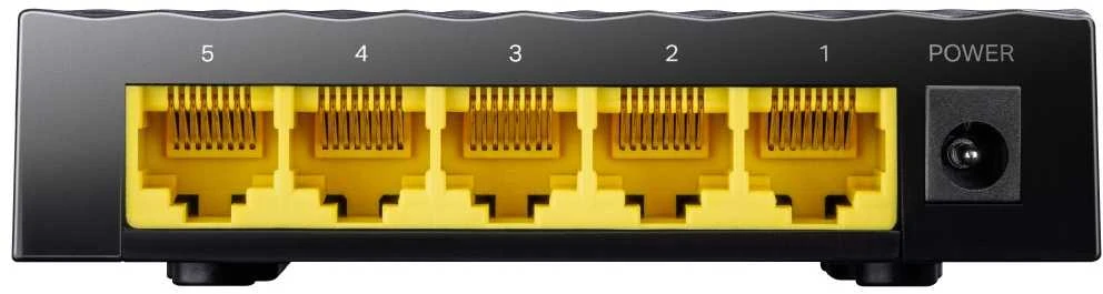 Šakotuvas Tinklo Įranga - Cudy Jungiklis GS105D 5-Port 1Gbps 95x60x90mm