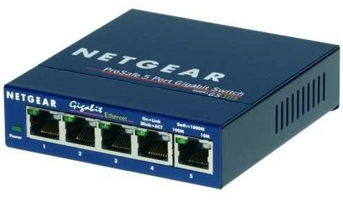 Šakotuvas Netatmo Netgear Switch GS105GE Nevaldomas, Stalinis kompiuteris, 1 Gbps (RJ-45) jungtys kiekis 5, Maitinimo tipas Išorinis