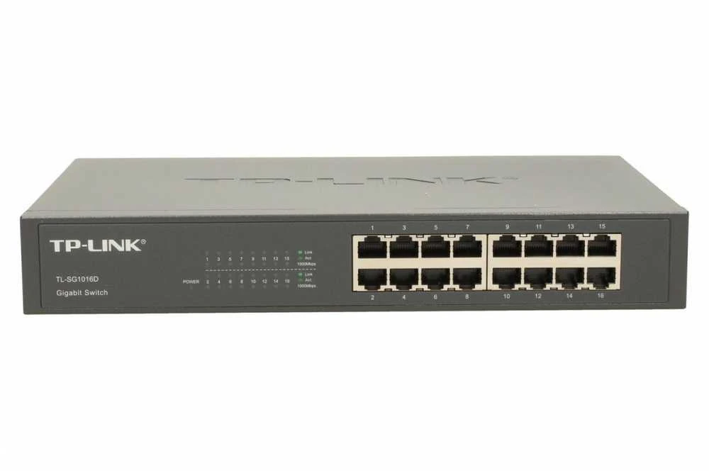 Šakotuvas TP-LINK 16 port Gigab. ECO-Switch 19in