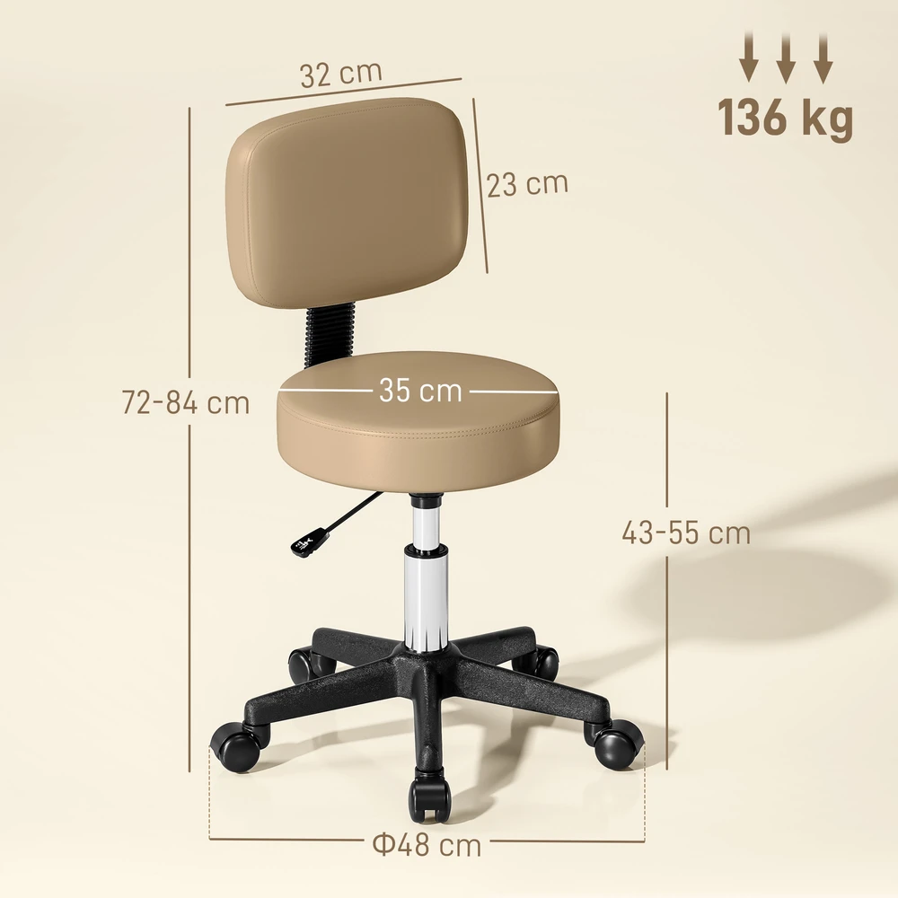 Salono kėdutė 72–84 cm