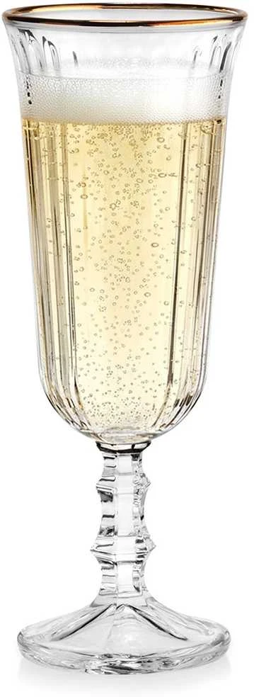 Excellent Houseware Nežinomas Šampano taurė, stiklas, 0.12 l