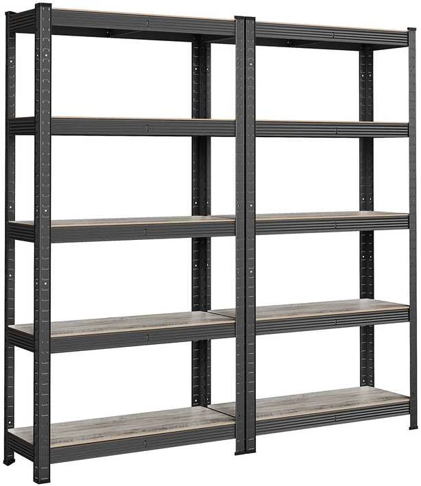Songmics 2 saugojimo lentynų rinkinys 150 cm aukščio