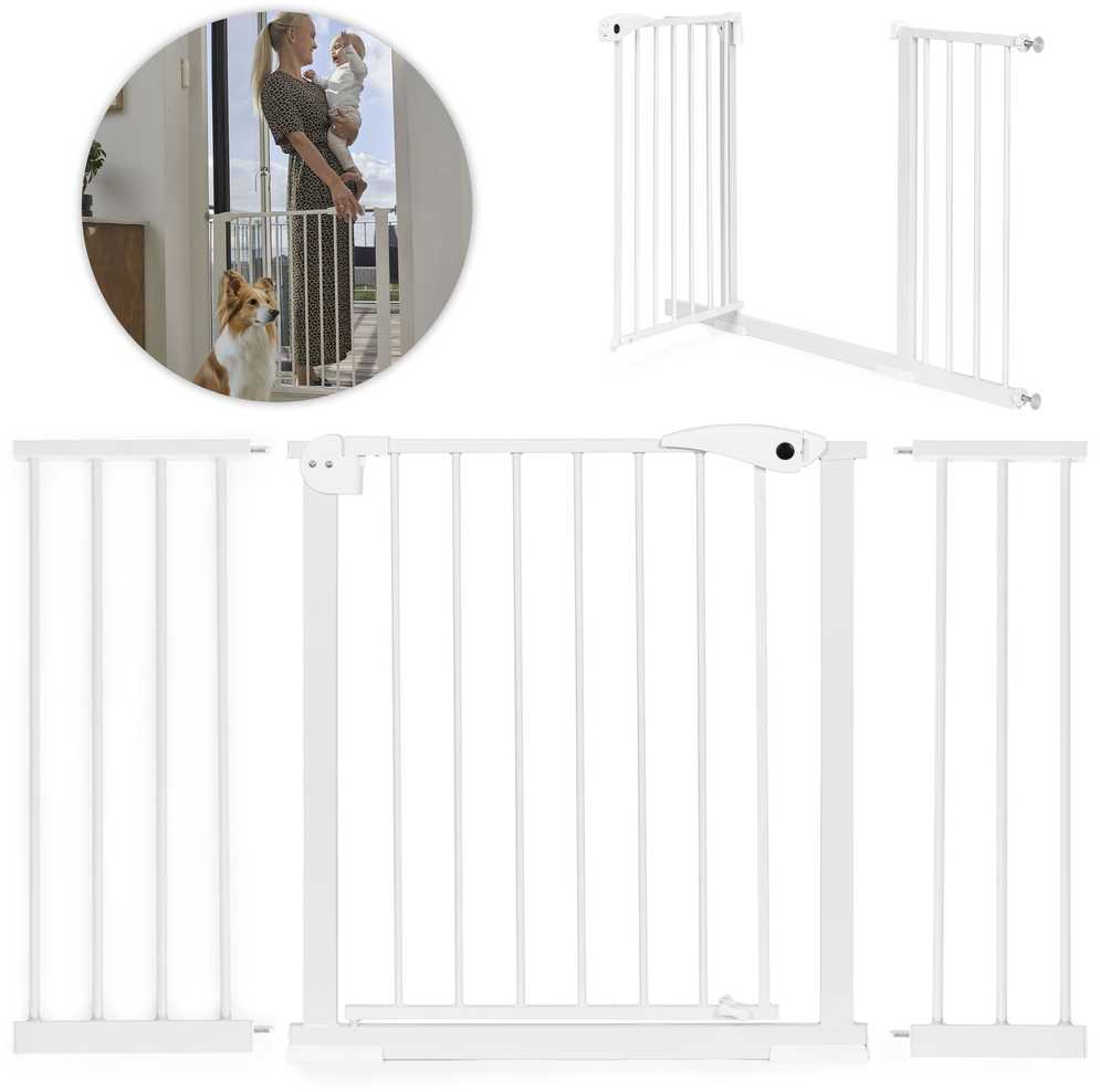 Ecotoys Saugos Varteliai SG-012-W-132, 74-132 cm, Plieniniai, Balti
