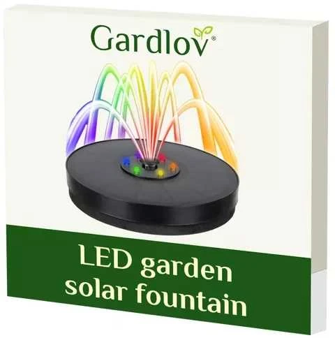 Gardlov 23227 LED saulės sodo fontanas