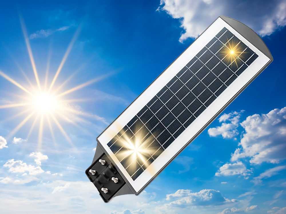 Saulės LED lempa su nuotolinio valdymo pultu, IP65