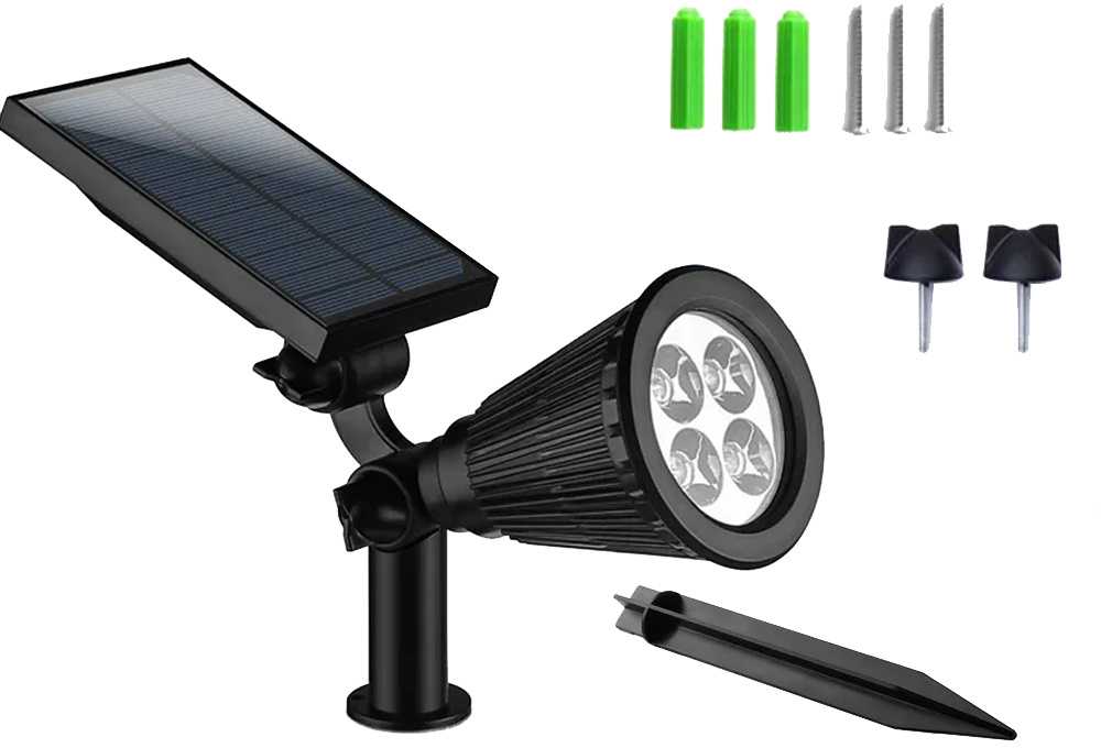 SAULĖS LEMPA 4 LED (40)