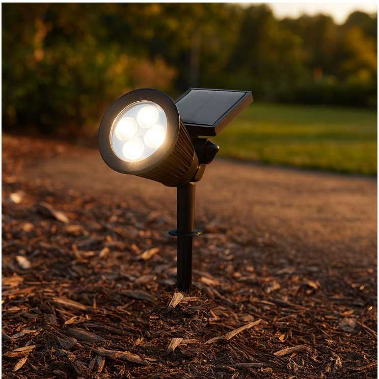 SAULĖS LEMPA 4 LED (40)