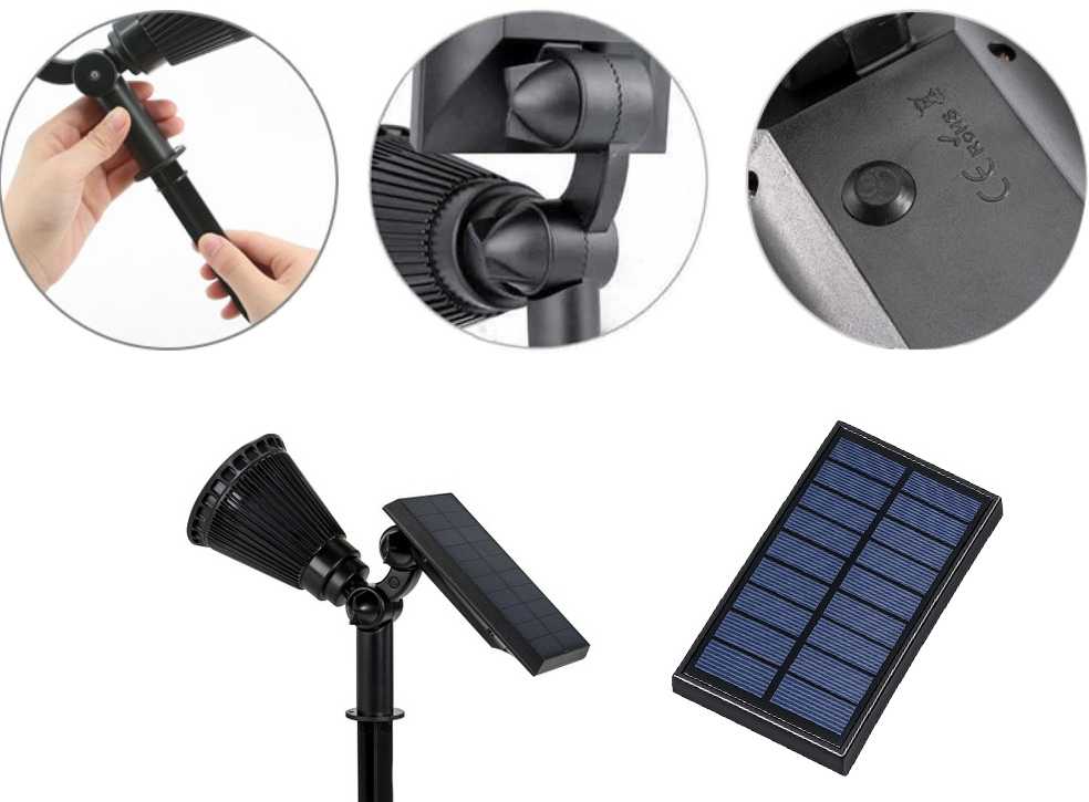 SAULĖS LEMPA 4 LED (40)