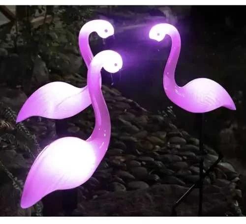 Solar garden lamp - flamingo Gardlov 21151