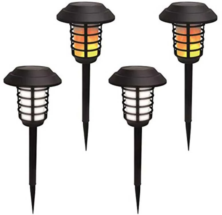 Saulės sodo lempa su RGB valdymu, IP65, ABS