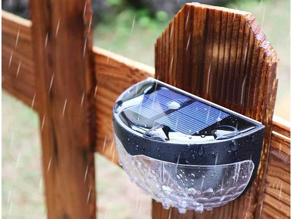 Saulės šviestuvas sieninis su judesio jutikliu, 2 vnt.