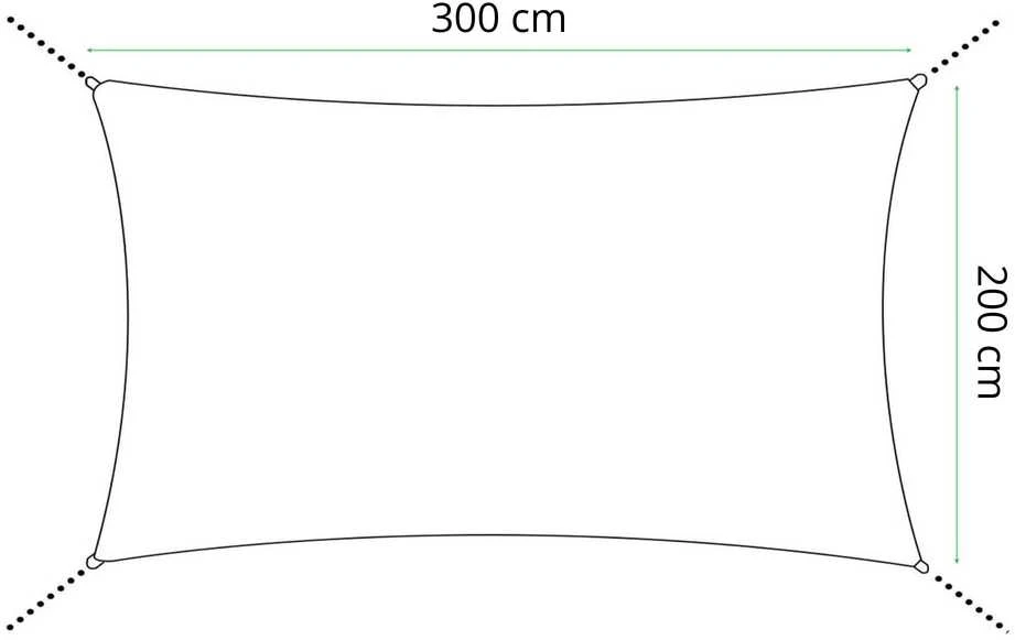 Springos Saulės uždanga 3 x 2 m