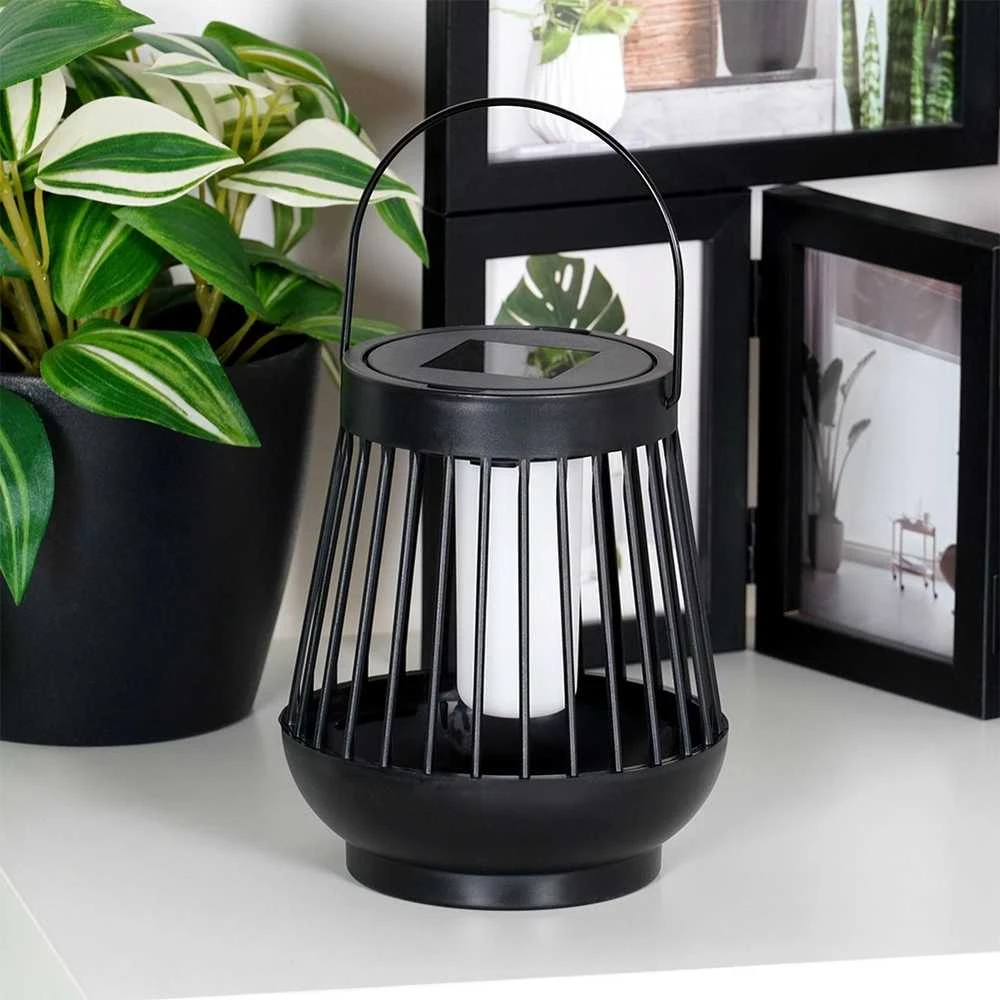 ProGarden Saulės LED Lempa - Juoda Sodas / Balkonui / Terasos Apšvietimas