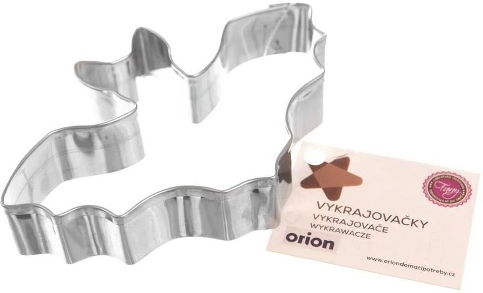 Orion Sausainių formelė Šikšnosparnis 8 cm Nerūdijančio plieno