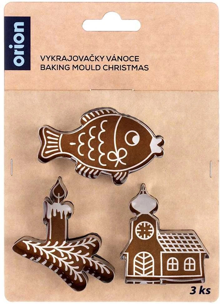 Lumarko Orion Sausainių iškirtėjų rinkinys 3 vnt. Kalėdų formų