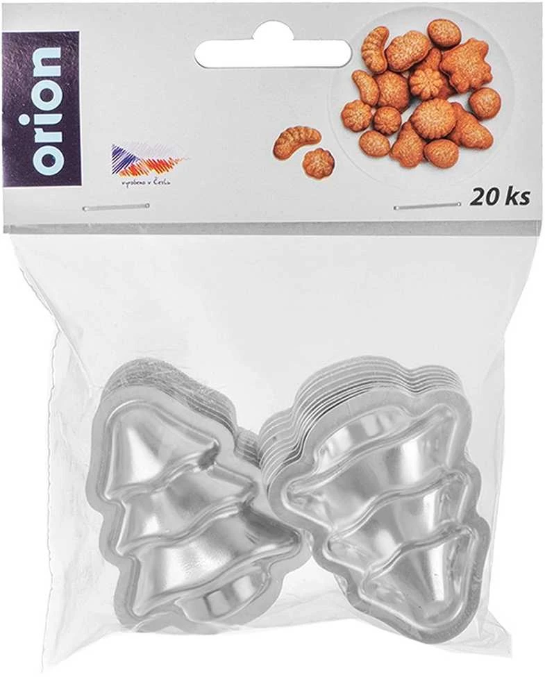 Orion sausainių formelės Kalėdų eglutės forma 20 vnt.