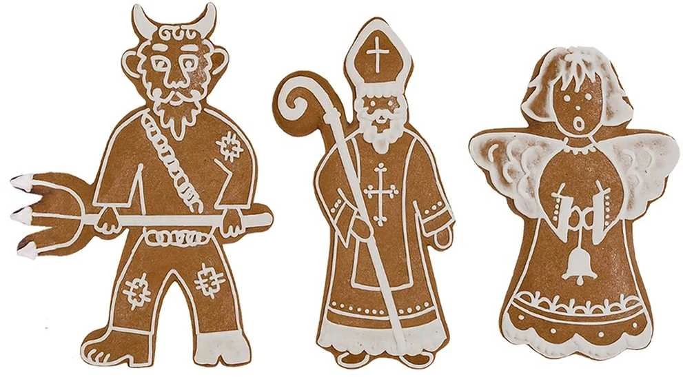 Lumarko Orion Keksų formelės - Kalėdų angelui, velniui ir Seneliui, 3 vnt.