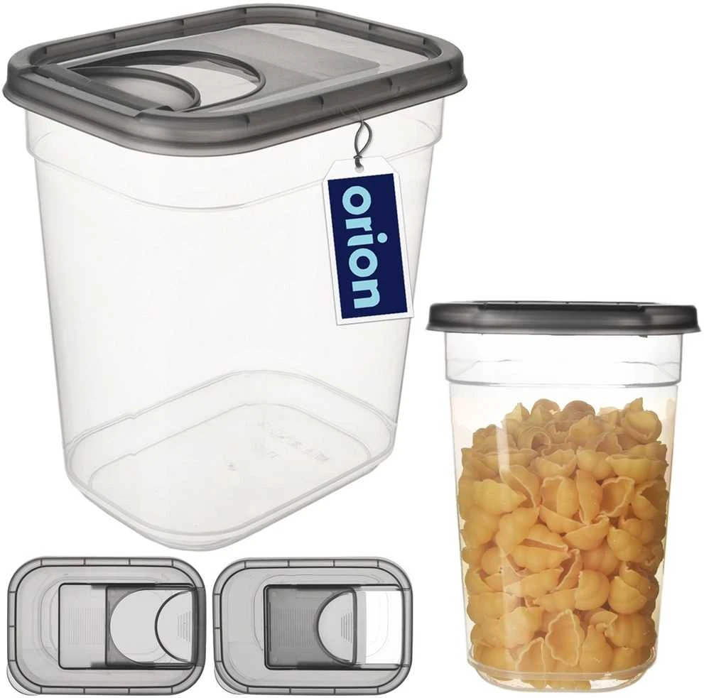 Orion Maisto saugojimo indas su dozatoriumi 1,9 l Pilkas