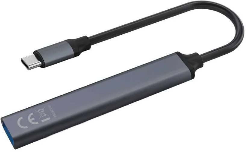 USB adapteriai – Savio AK-71 3 x USB-A 2.0, 1 x USB-A 3.0, 4 viename, 5 Gbps
