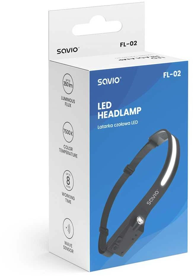 LED Galvos Žibintas - Savio FL-02
