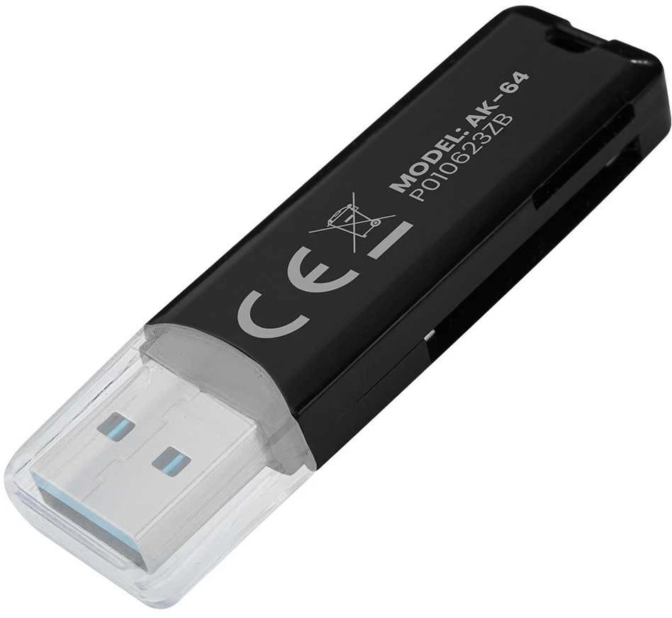 SAVIO SD kortelių skaitytuvas, USB 3.0, AK-64